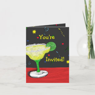 Margarita You're Invited Card