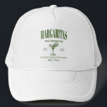 Margaritas And Matrimony Personalized Bachelorette Trucker Hat<br><div class="desc">Add a unique flair to your bachelorette party with the Margaritas And Matrimony Personalized Bachelorette Trucker Hat—an unforgettable favor that combines the vibrant fun of margaritas with the elegance of matrimony. Perfectly designed for bridesmaids and bridal party gifts, these custom trucker hats offer a playful yet stylish accessory for everyone...</div>
