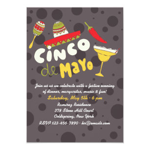 cinco de mayo invitations zazzle
