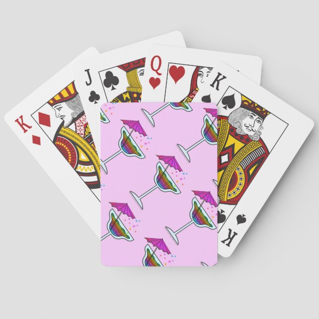 MARGARITAS ART PLAYING CARDS (Back)