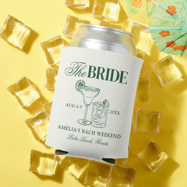 Margaritas & Matrimony Bachelorette The Bride Can Cooler (In Situ Summer)