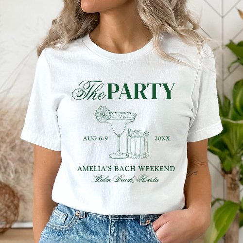 Margaritas  Matrimony Bachelorette The Party T_Shirt