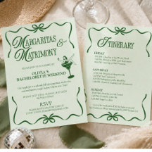 Margaritas & Matrimony Bachelorette Weekend Party