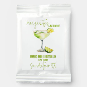 Margaritas & Matrimony Bachelorette Weekend Party Margarita Drink Mix