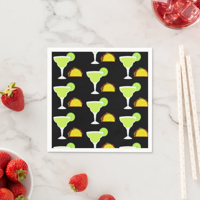 Margaritas + Tacos! Napkins (Insitu)