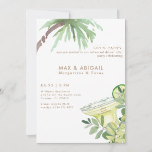 Margaritas & Tacos Tropical After Party II Invitation
