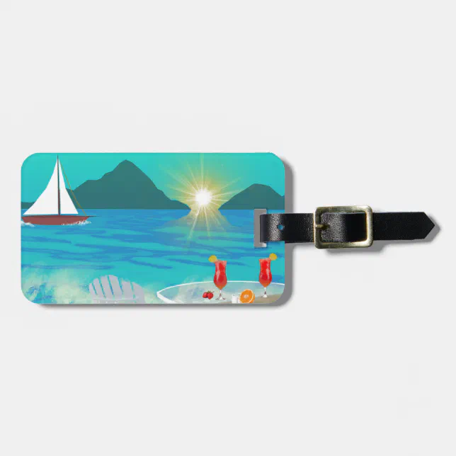 Margaritaville Luggage Tag Zazzle
