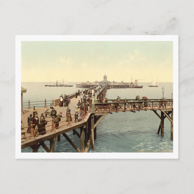 Margate Jetty I, Kent, England Postcard (Front)