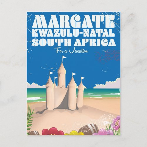 Margate KwaZulu_Natal South Africa travel print Postcard