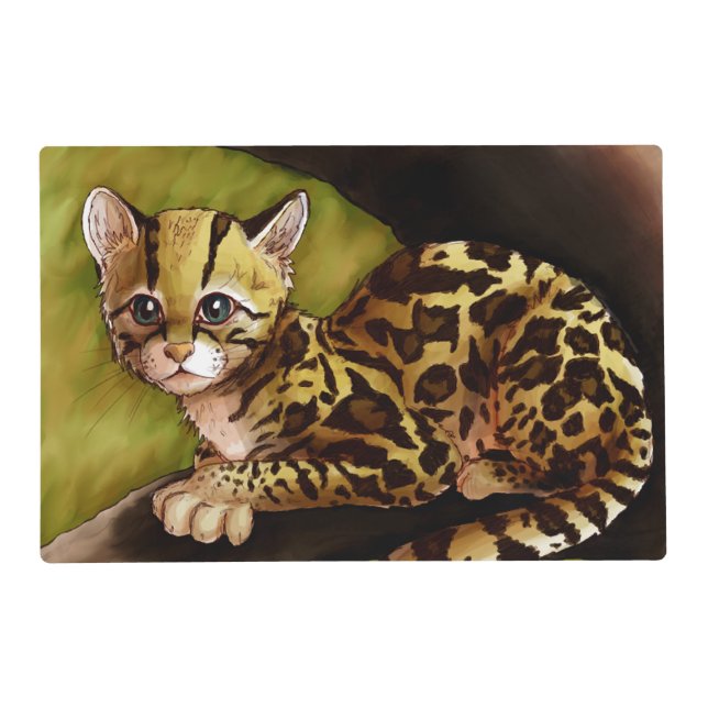 Margay placemat (Front)