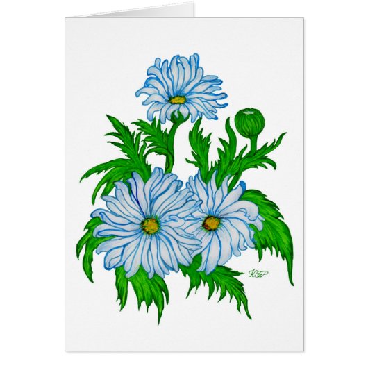 Margeriten Blume Cards (Front)
