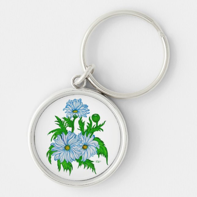 Margeriten Blume Keychain (Front)
