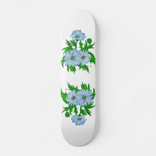 Margeriten Blume Skateboard Deck