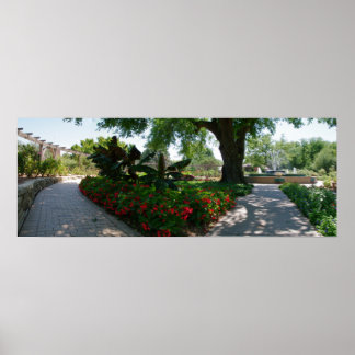 Margie Button Fountain Poster