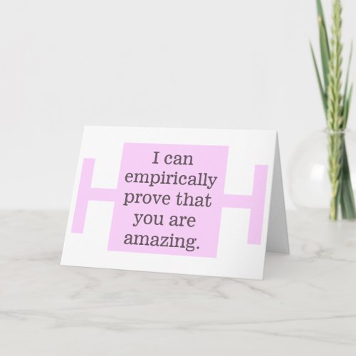 margin of error nerdy romantic valentine card