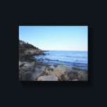 Marginal Way, Ogunquit, Maine Canvas Print<br><div class="desc">Beautiful Marginal Way,  Ogunquit,  Maine.  View of the rocky coastline and blue waters of the Atlantic Ocean.</div>