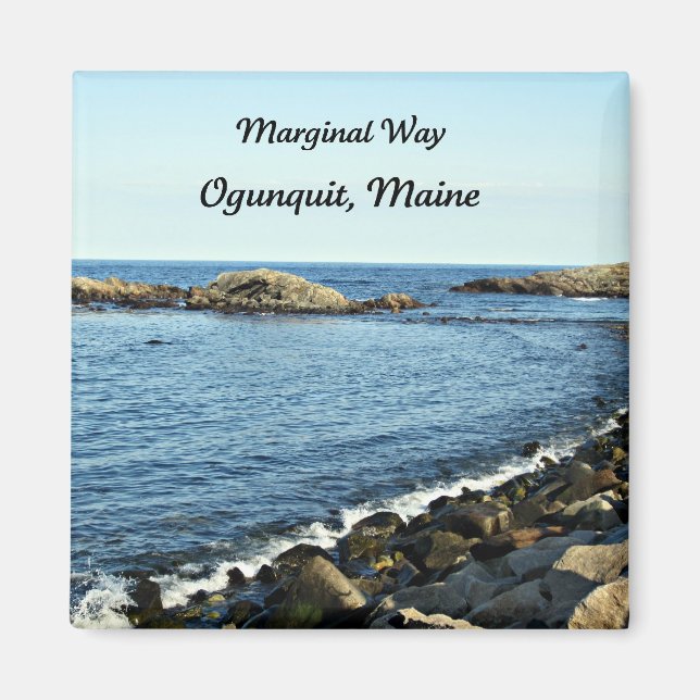 Marginal Way, Ogunquit, Maine Magnet (Front)