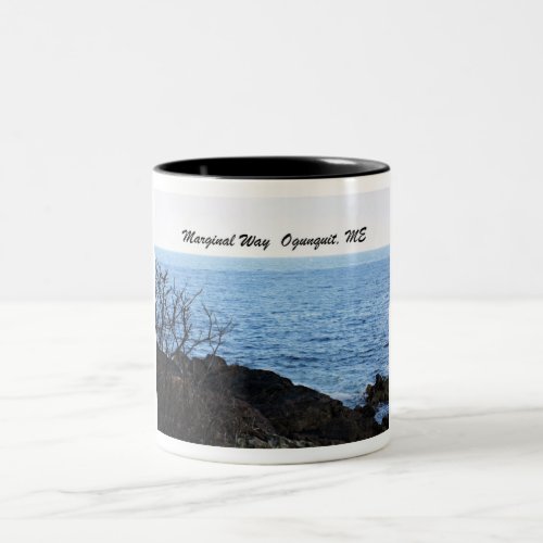 Marginal Way Ogunquit Maine Two_Tone Coffee Mug