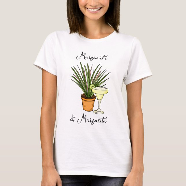 Marginata and Margarita | My Two Favorite Things T-Shirt (Front)