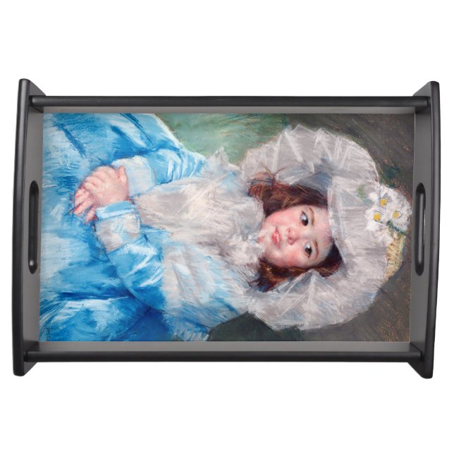 Margot in Blue, Mary Cassatt Serving Tray (Front)