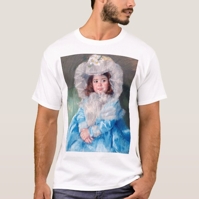 Margot in Blue, Mary Cassatt T-Shirt (Front)