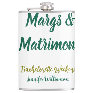 Margs and matrimony add name date bachelorette par flask