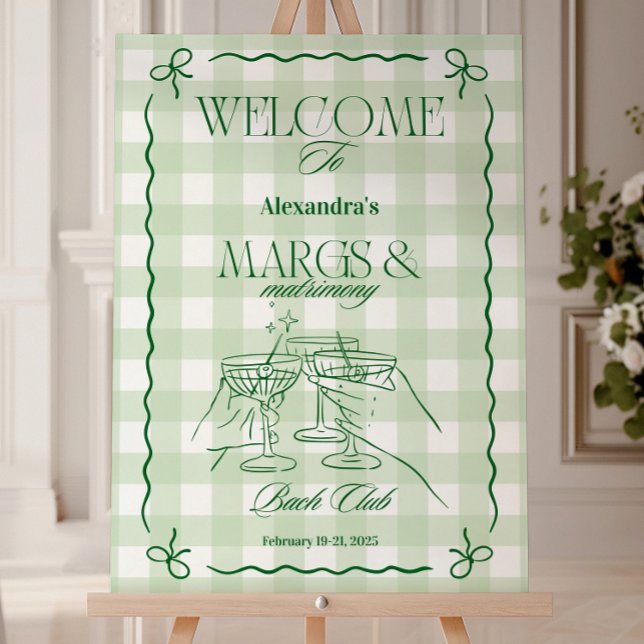 Margs And Matrimony Bachelorette Foam Board (Creator Uploaded)