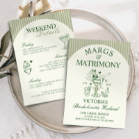 Margs and Matrimony Bachelorette Party Itinerary