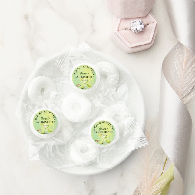 Margs and Matrimony Bachelorette Party  Life Saver® Mints (Wedding)