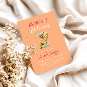 Margs and Matrimony Tequila & Fiesta Bridal Shower Invitation