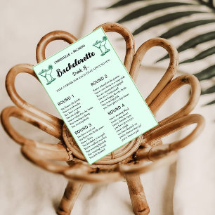 Margs & Matrimony bachelorette game Card