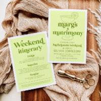 Margs & Matrimony Bachelorette Weekend Itinerary