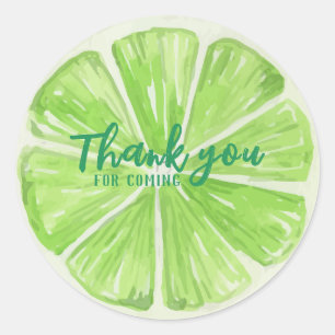 Margs & Matrimony Bachelorette Weekend thankyou Classic Round Sticker