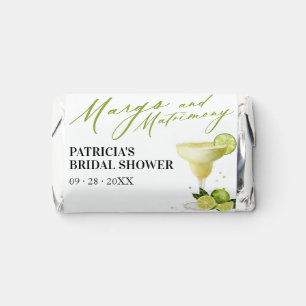 Margs & Matrimony Bridal Shower Cocktail Party Hershey's Miniatures