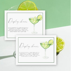 Margs & Matrimony Bridal shower Display shower Enclosure Card