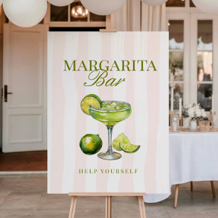 Margs & Matrimony Margarita Bar Sign