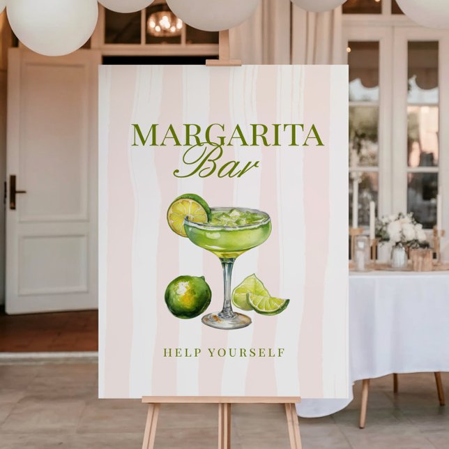 Margs & Matrimony Margarita Bar Sign (Creator Uploaded)