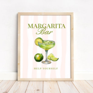 Margs & Matrimony Margarita Bar Sign