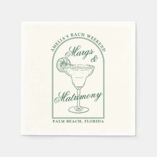 Margs  Matrimony Napkins