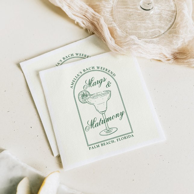 Margs & Matrimony Napkins (Creator Uploaded)