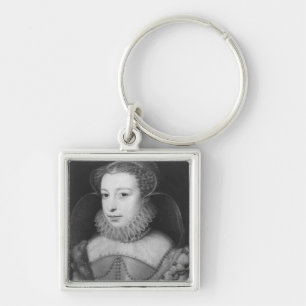 Marguerite de Valois Queen of Navarre Keychain