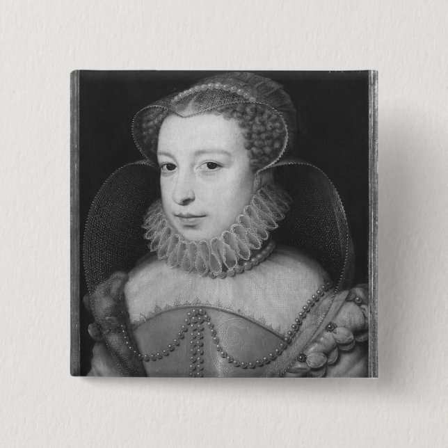 Marguerite de Valois  Queen of Navarre Pinback Button (Front)