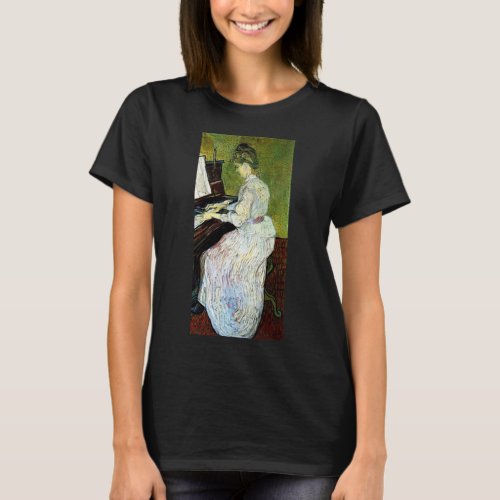 Marguerite Gachet at the Piano by Vincent van Gogh T_Shirt