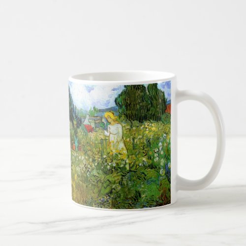 Marguerite Gachet in Garden by Vincent van Gogh Coffee Mug