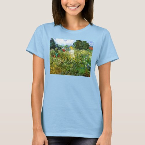 Marguerite Gachet in Garden by Vincent van Gogh T_Shirt