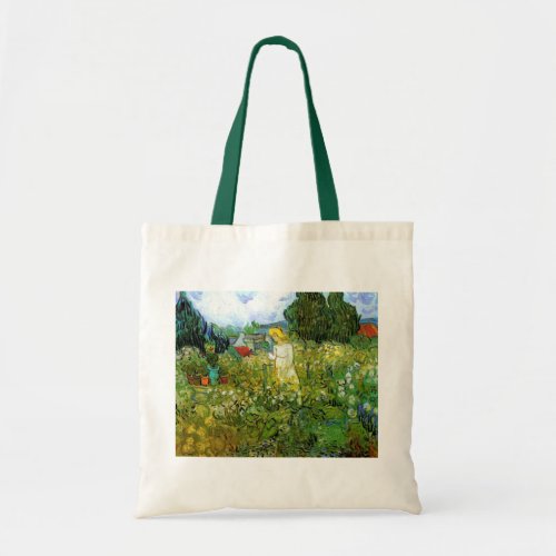 Marguerite Gachet in Garden by Vincent van Gogh Tote Bag