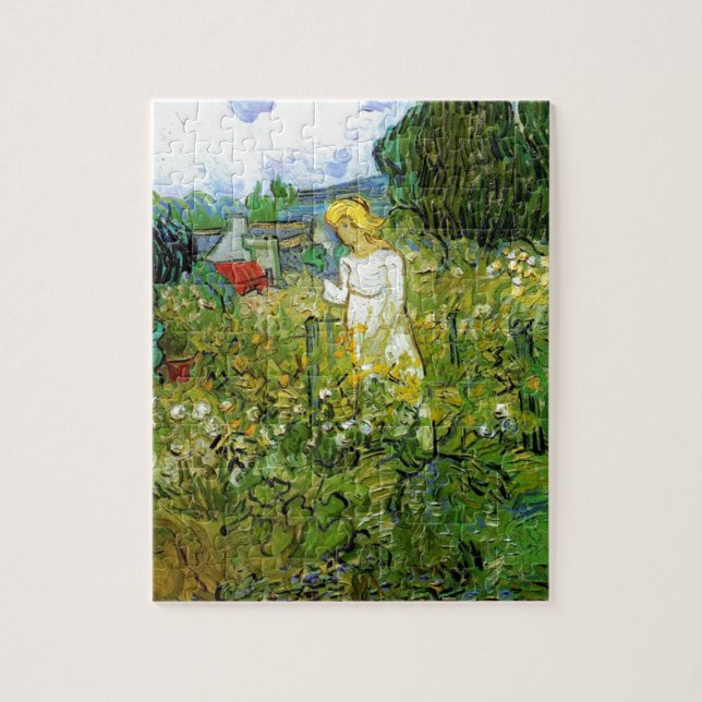 Marguerite Gachet in the Garden Jigsaw Puzzle (Vertical)