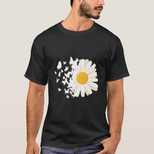 Marguerites Daisy Summer Daisies Flower Garden Gar T_Shirt