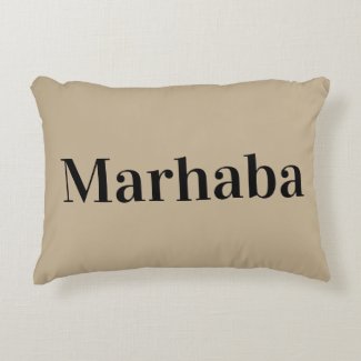 Marhaba  - simple   Arabic greeting