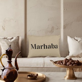 Marhaba  - simple   Arabic greeting